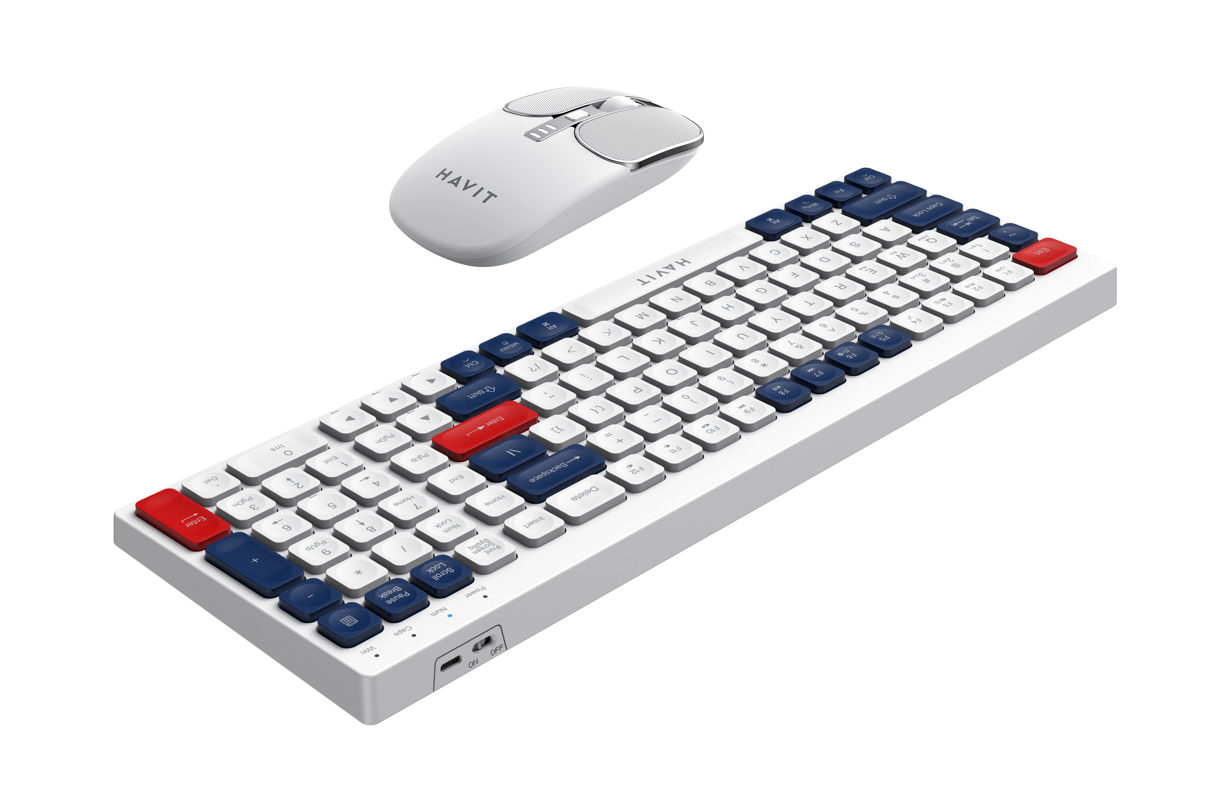 Havit KB830WB PC combo (Wireless keyboard + Wireless mouse)